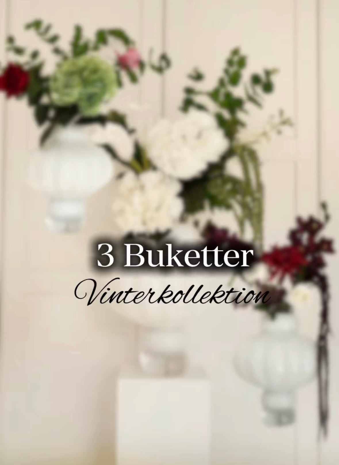 3 Buketter - Hver 3. måned